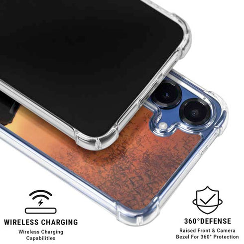 DC Comics Batman Begins Art Galaxy S25 Clear Case